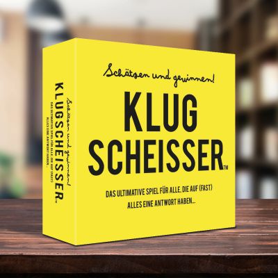 Klugscheisser Spiel - Schätzen und gewinnen